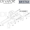 Bristan Pivot Wall Mounted Bath Filler Spares